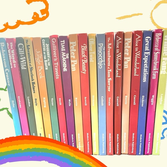 Treasury of Illustrated Classics Collection-18 Wonderful Books Modern Publishing - Picture 9 of 9